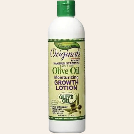 Africa's Best - Feuchtigkeitsspendende Olivenöl-Wachstumslotion 355ml