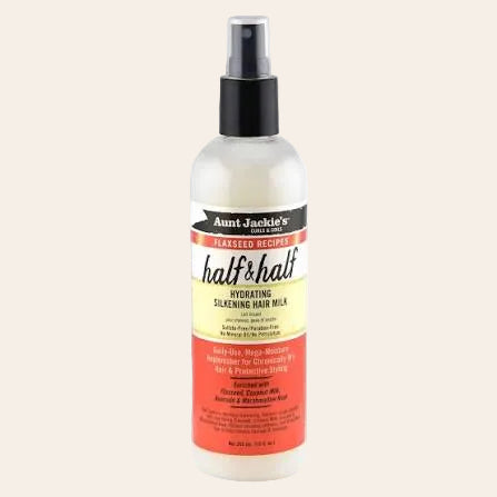 Aunt Jackie's - Flaxseed Half & Half - Hydrating Silkening Hair Milk 12oz