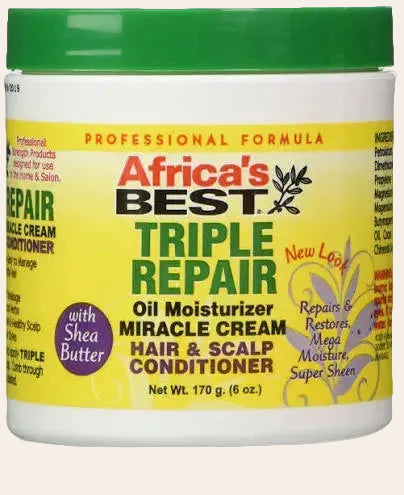 Africa's Best - Triple Repair Oil Moisturizer Miracle Cream 6oz