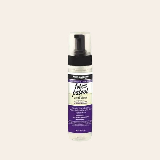 Aunt Jackie's - Grapeseed Frizz Patrol - Anti-Proof Twist & Curl Setting Mousse