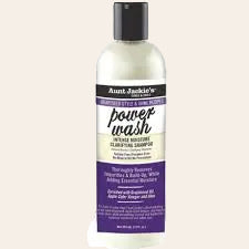 Aunt Jackie's - Grapeseed Power Wash - Intense Moisture Clarifying Shampoo 12oz