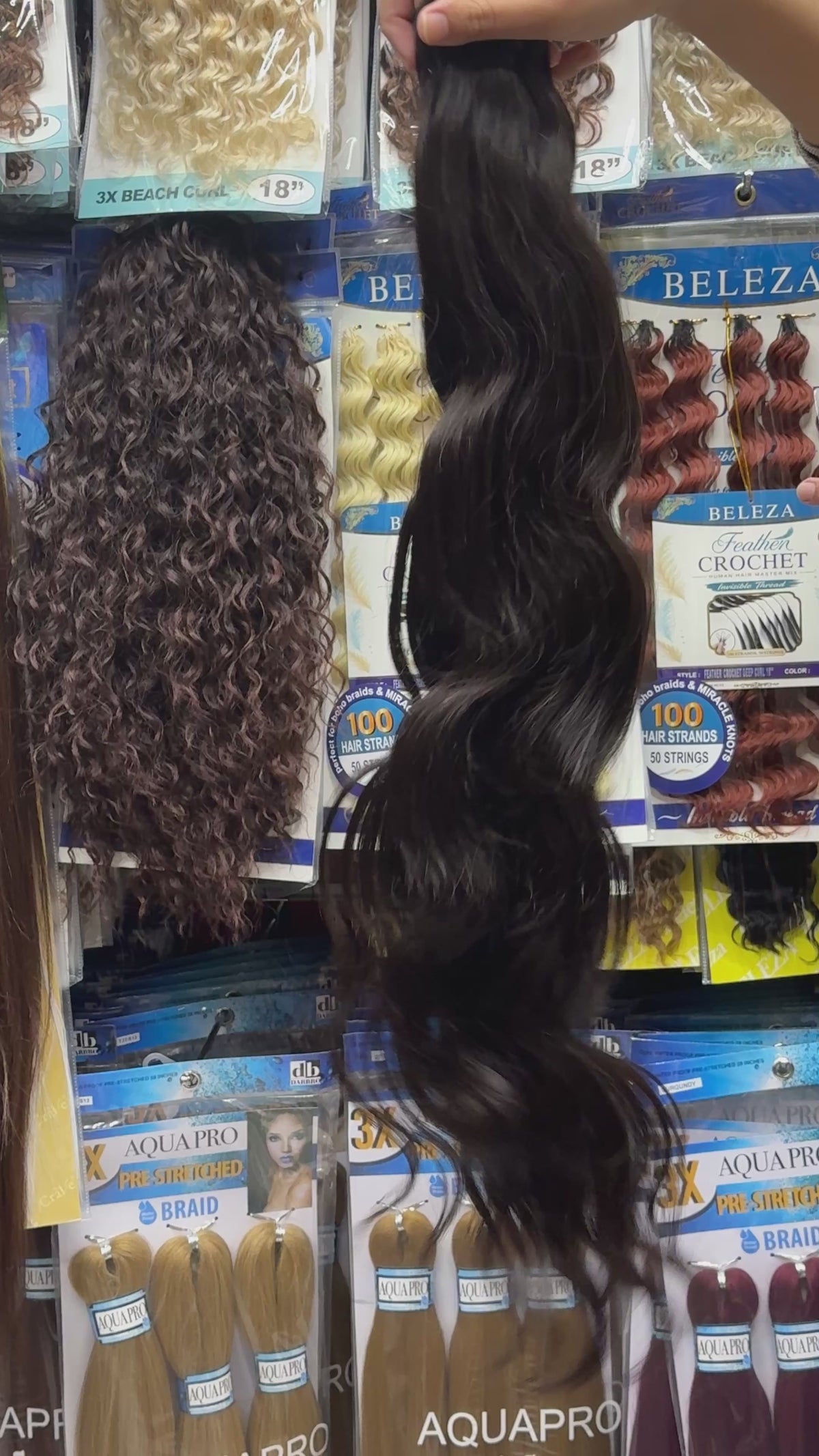Extensiones de pelo ondulado 100% indio cosido de 28 pulgadas en color Natural – Tala Cosmeticos