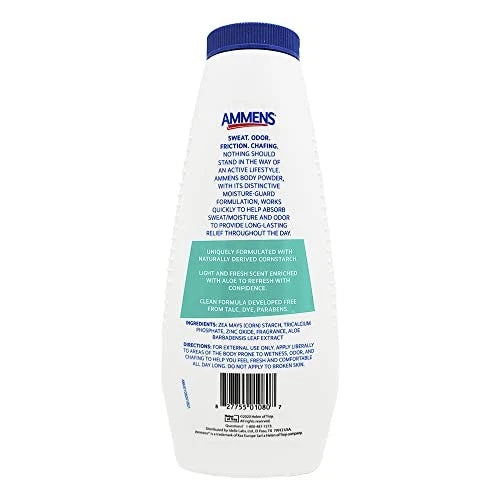 Ammens Medicated Powder Shower Fresh 312g