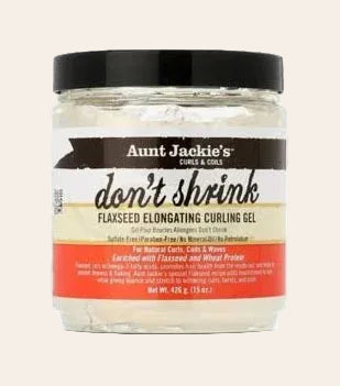 Aunt Jackie's - Flaxseed Don't Shrink - Elongating Curling Gel 15oz