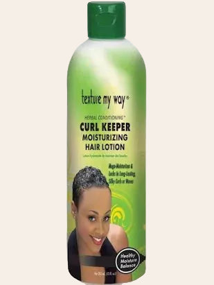 Texture My Way - Curl Keeper Moisturizing Hair Lotion 355ml (3 for 14.99) (New