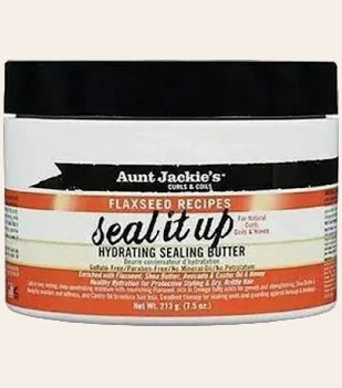 Aunt Jackie's - Flaxeed Seal It Up - Hydrating Sealing Butter 7.5oz