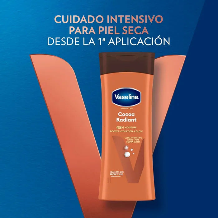Vaseline - Cocoa Radient Ultra Hydrating Lipids + Pure Cocoa Butter 400ml